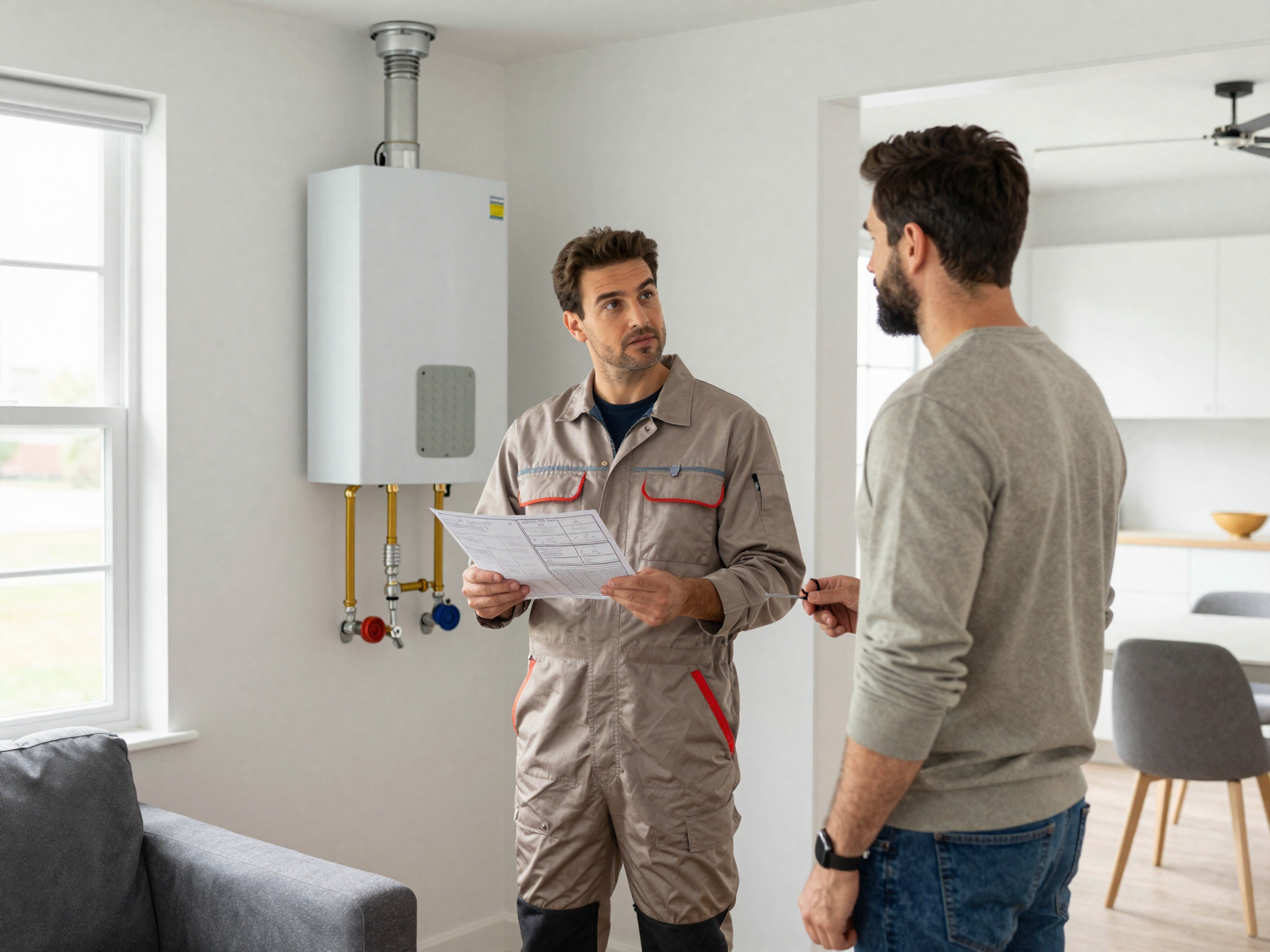 Colonna's team ensuring quality workmanship